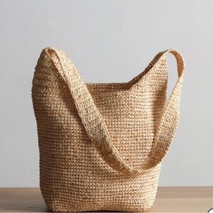 Jenni Kayne NWT Raffia Crossbody bag